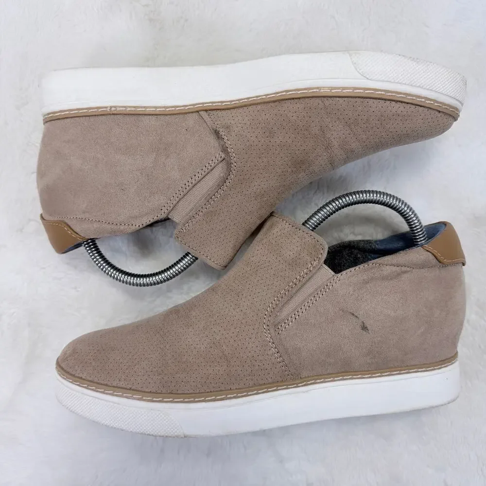 Dr. Scholl’s If Only Slip-On Sneakers Toasted Taupe Women’s Size 9.5